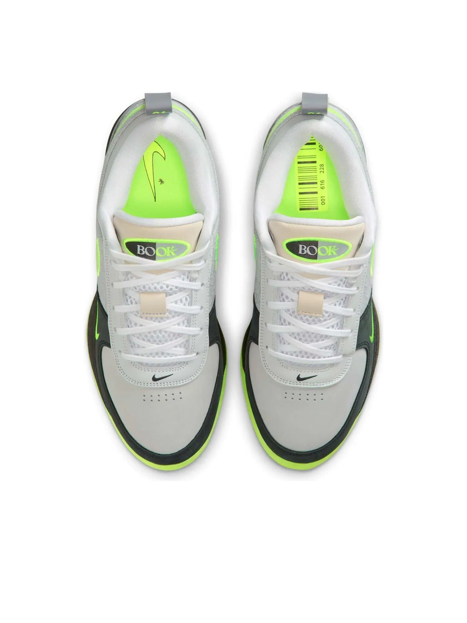 Кроссовки Nike Book 1 Air Max 95 'Neon' — изображение 2 из 6, серый