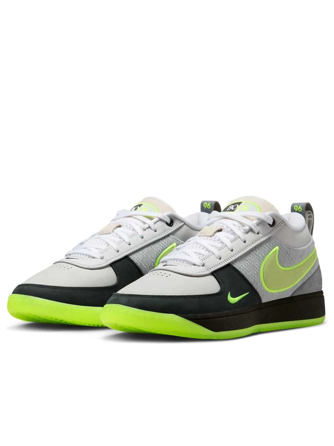 Кроссовки Nike Book 1 Air Max 95 'Neon' — изображение 4 из 6, серый