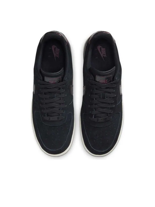 Кроссовки air force 1 '07 se 'eggplant swoosh' Nike — изображение 4 из 4, черный/темный/белый