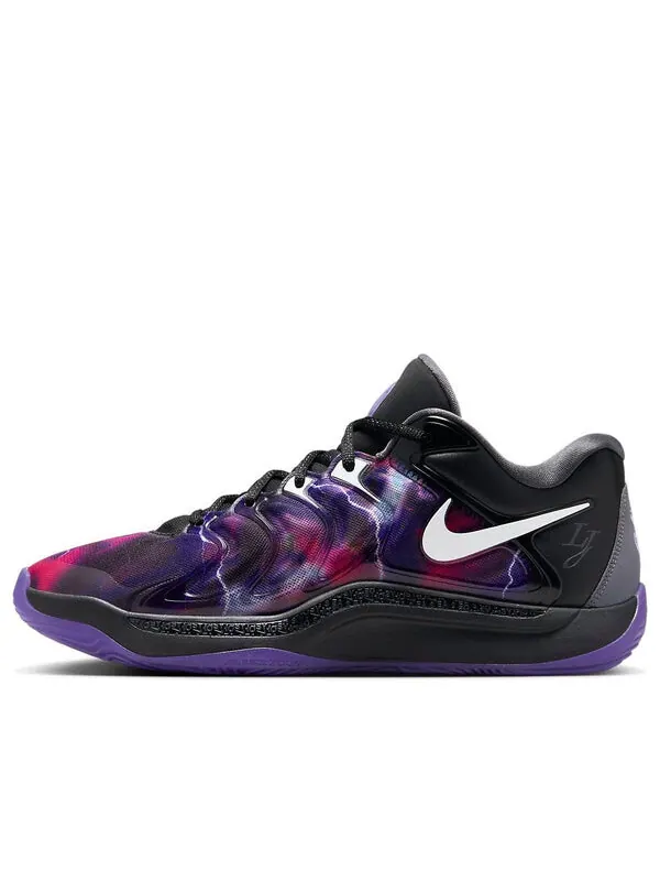 Кроссовки кд 17 Nike — изображение 1 из 4, черный/белый/фиолетовый