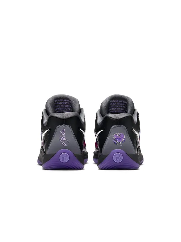 Кроссовки кд 17 Nike — изображение 4 из 4, черный/белый/фиолетовый