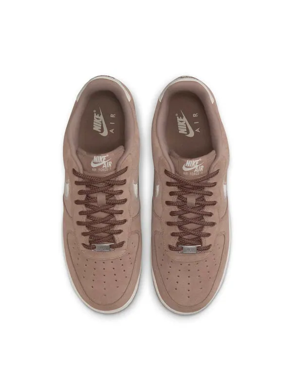 Кроссовки air force 1 low '07 lv8 'mink brown embroidered swoosh' Nike — изображение 4 из 4, коричневый