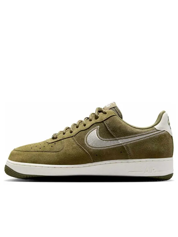 Кроссовки air force 1 low medium olive sail' Nike — изображение 1 из 4, оливковый зеленый