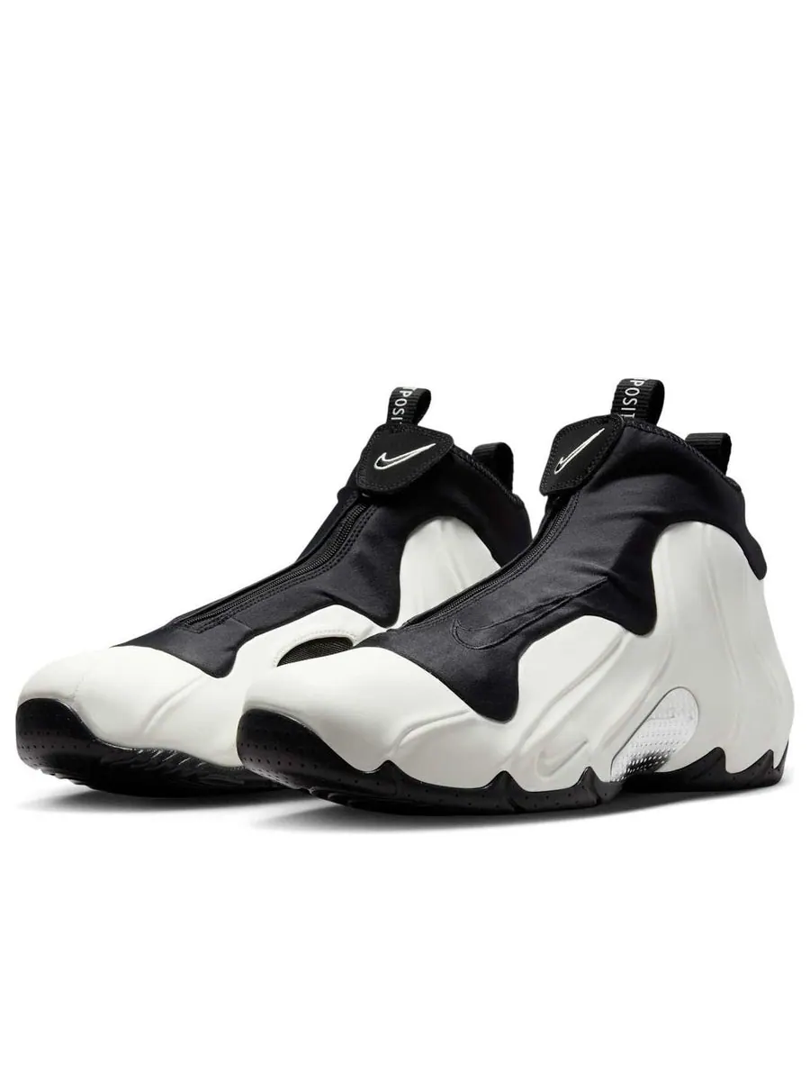 Кроссовки Nike Air Flightposite 'Sail Black' — изображение 3 из 6, бежевый