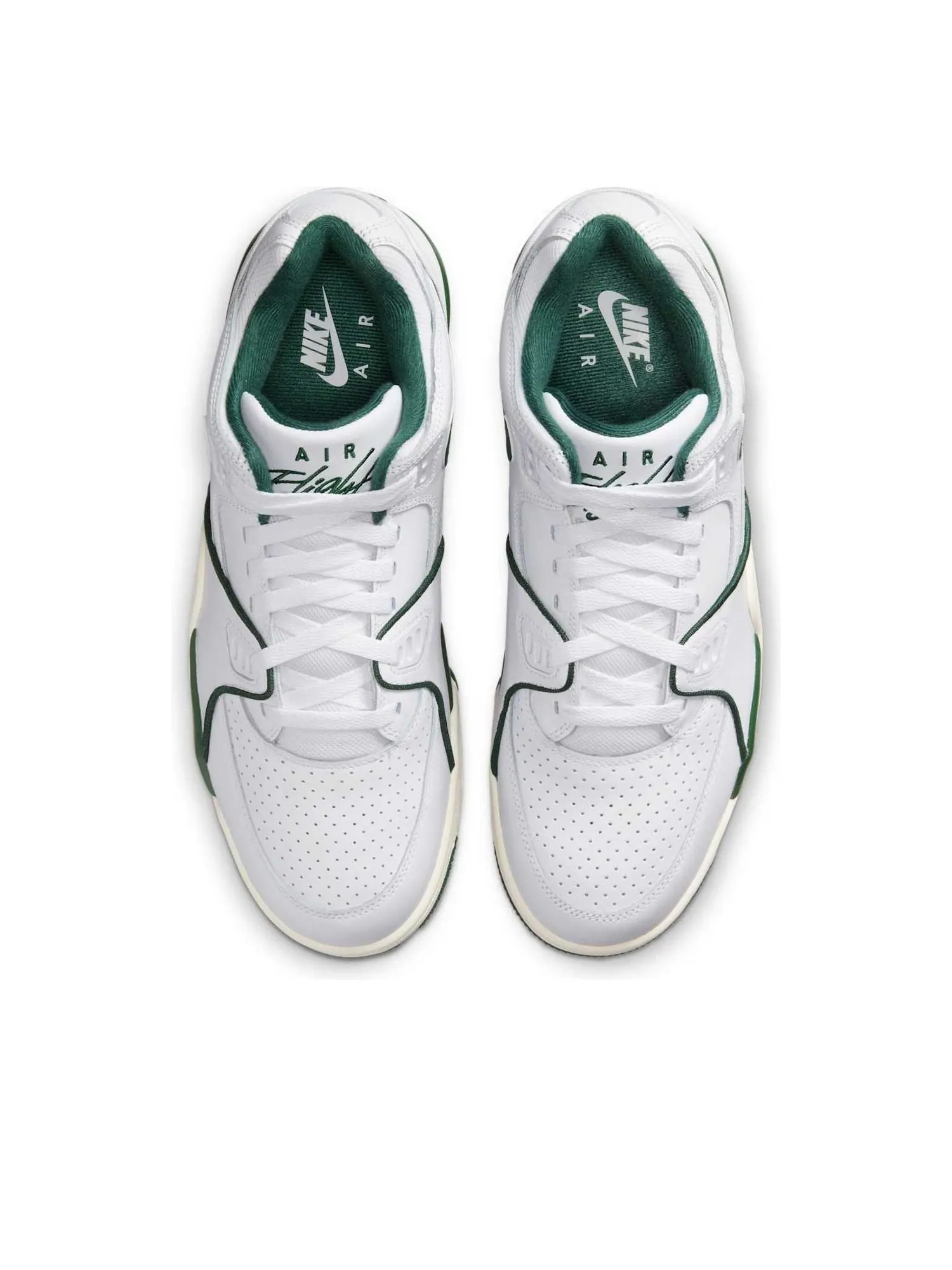 Кроссовки Nike Air Flight '89 Low 'Green Accents' — изображение 2 из 6, зеленый