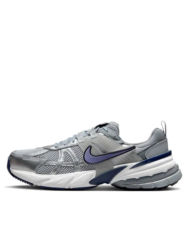 Кроссовки v2k run Nike — изображение 1 из 4, серый/темно-синий