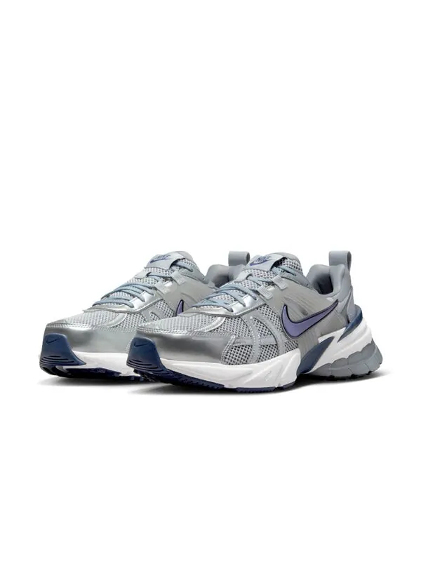 Кроссовки v2k run Nike — изображение 3 из 4, серый/темно-синий