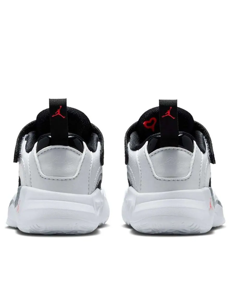 (TD) Air Jordan Luka 4 'White Cement' — изображение 3 из 6, белый/черный/серый/яркий