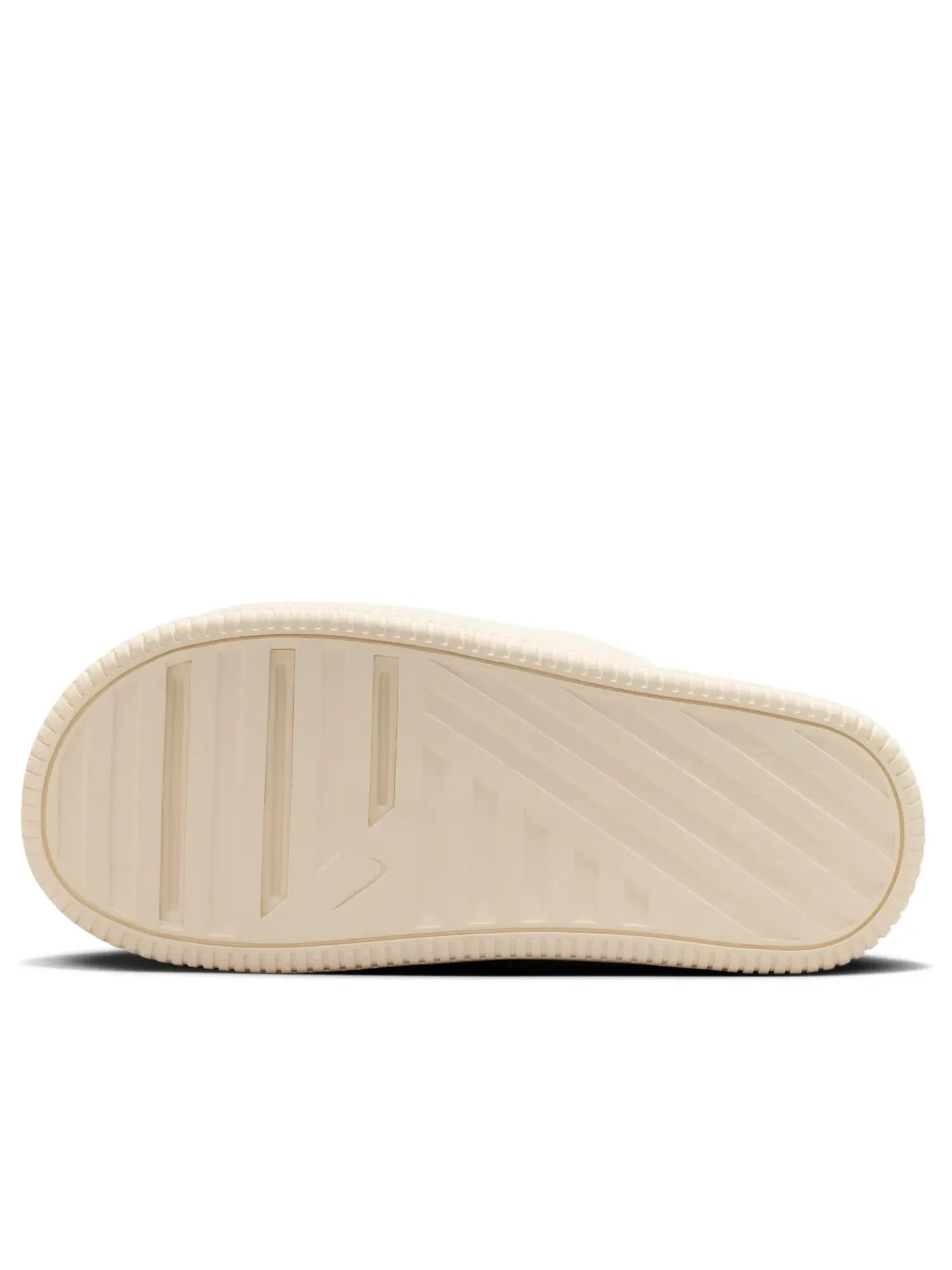 Женские шлепанцы без застежки с открытым носком Calm Slide Coconut Milk Nike — изображение 4 из 5, бежевый