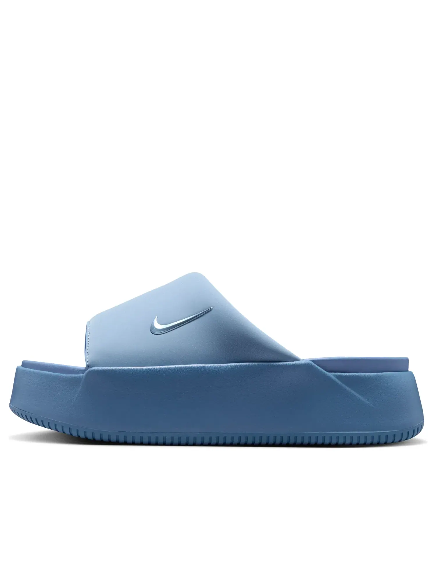 Женские шлепанцы с открытым носком Nike Calm Elevation Slides — изображение 1 из 6, синий