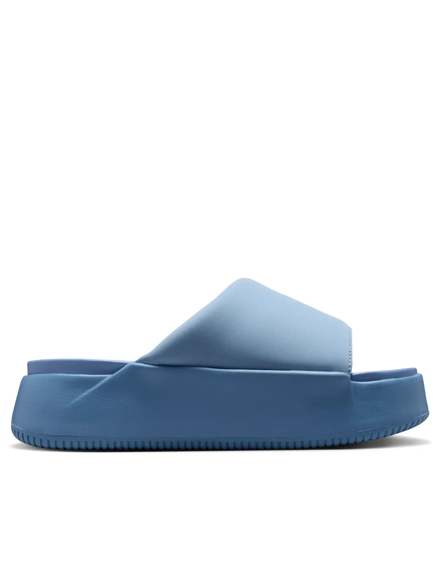 Женские шлепанцы с открытым носком Nike Calm Elevation Slides — изображение 2 из 6, синий