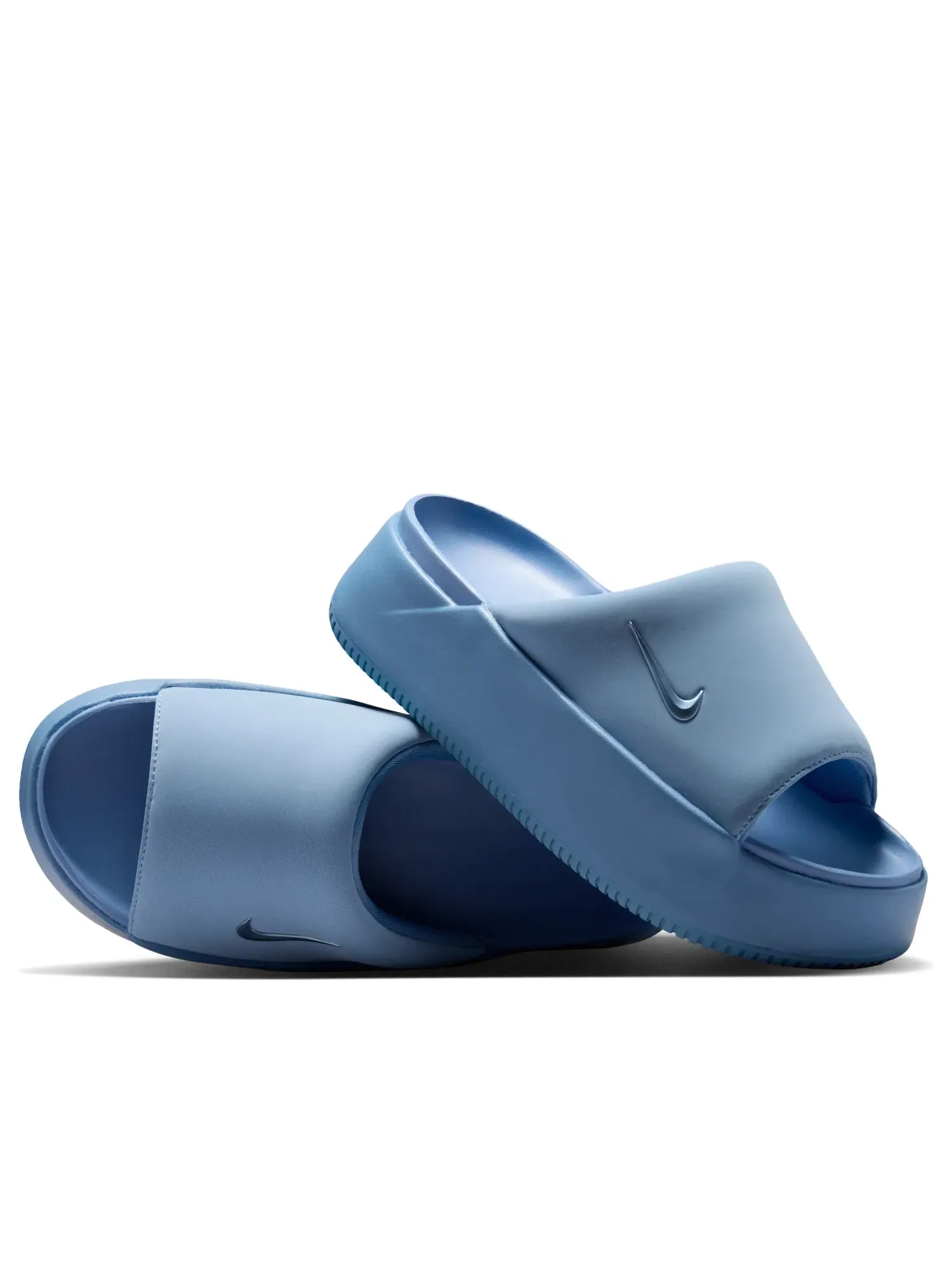 Женские шлепанцы с открытым носком Nike Calm Elevation Slides — изображение 6 из 6, синий