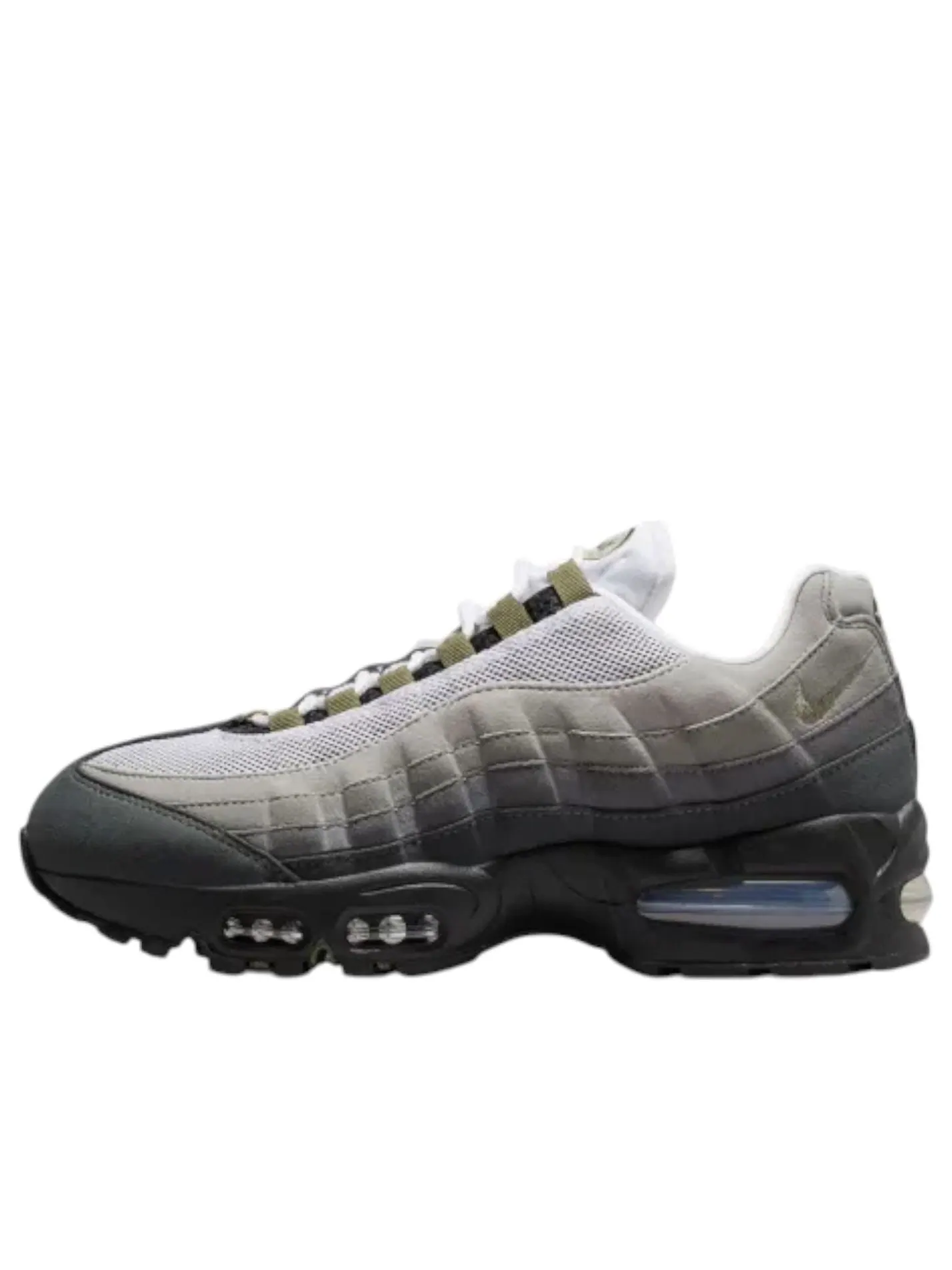 Кроссовки (WMNS) Nike Air Max 95 'Medium Olive' — изображение 1 из 6, оливковый зеленый