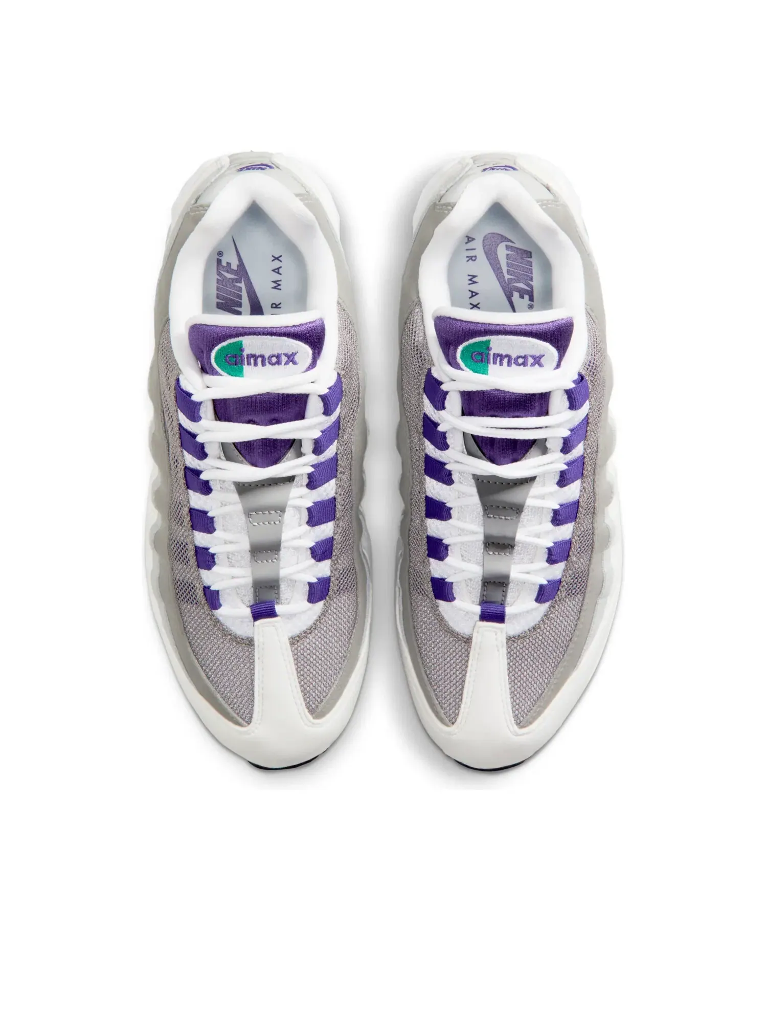 Кроссовки Nike Air Max 95 OG 'Grape' HJ5996-100 — изображение 2 из 6, фиолетовый