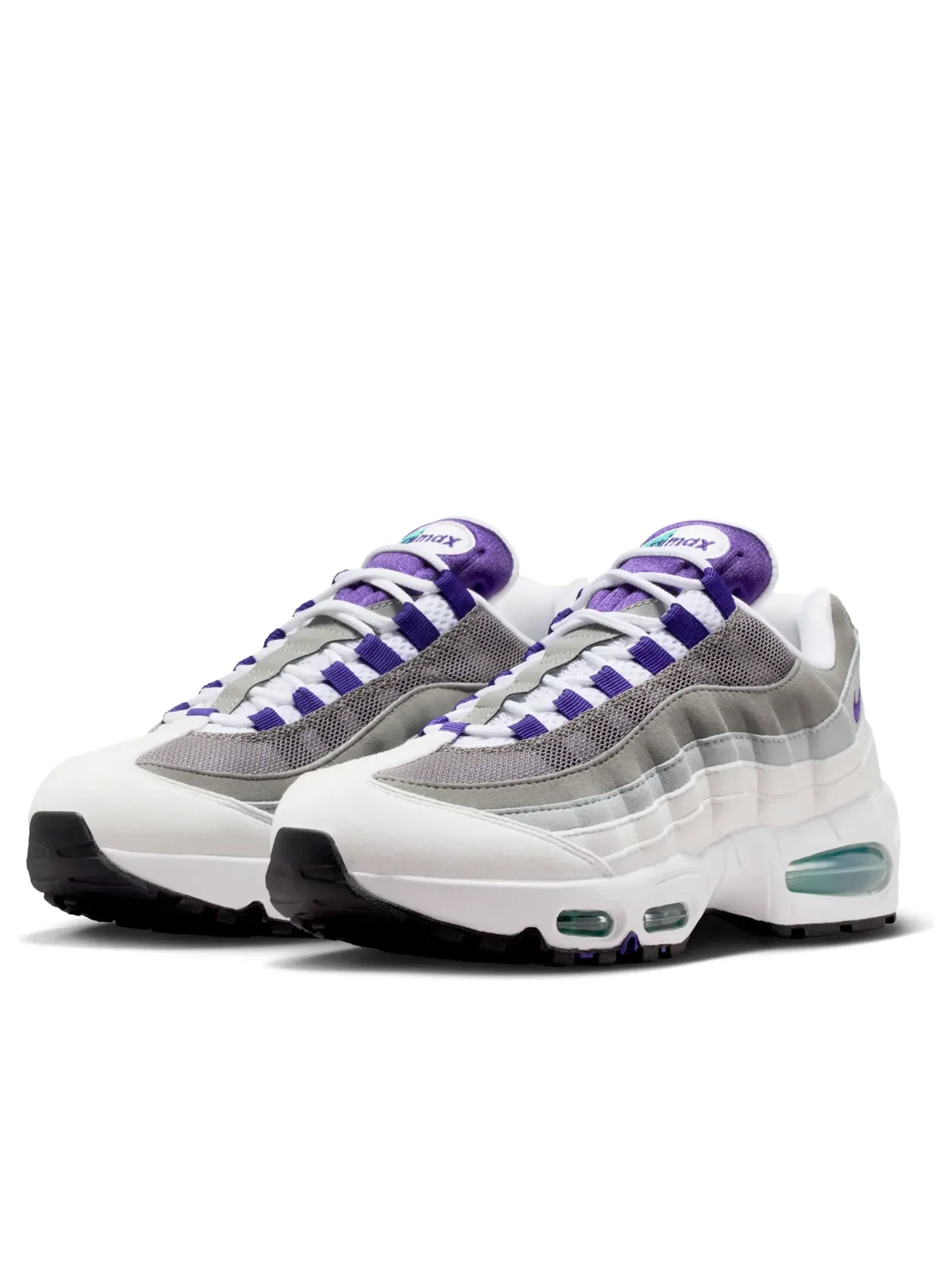 Кроссовки Nike Air Max 95 OG 'Grape' HJ5996-100 — изображение 4 из 6, фиолетовый