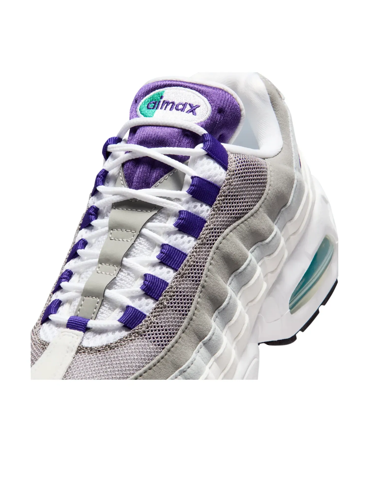 Кроссовки Nike Air Max 95 OG 'Grape' HJ5996-100 — изображение 5 из 6, фиолетовый