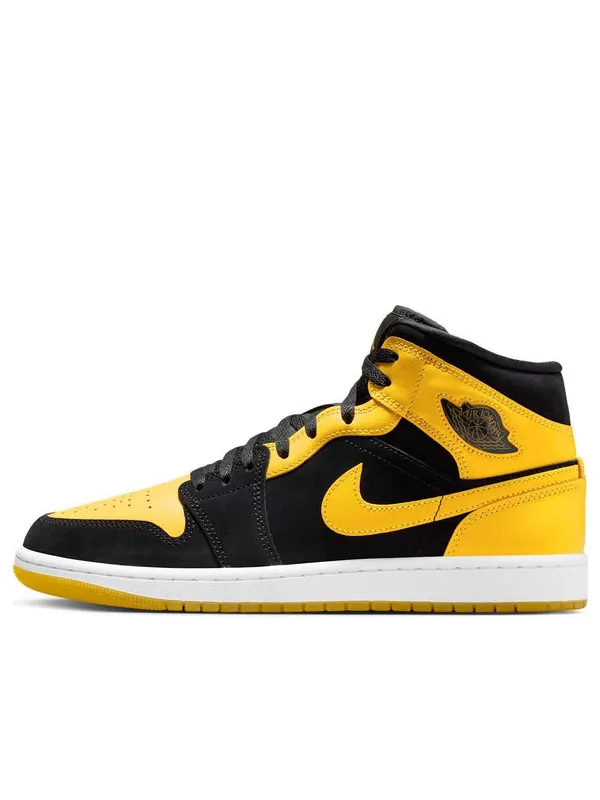 Кроссовки 1 mid Air Jordan — изображение 1 из 4, желтый