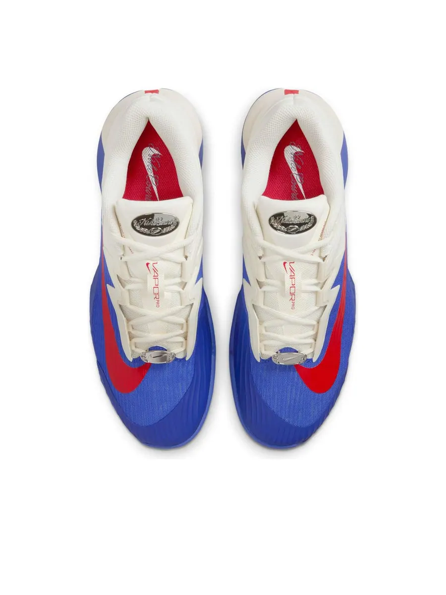 Кроссовки Nike Vapor Pro 3 Premium 'Deep Night Pale Ivory Crimson' — изображение 4 из 6, синий