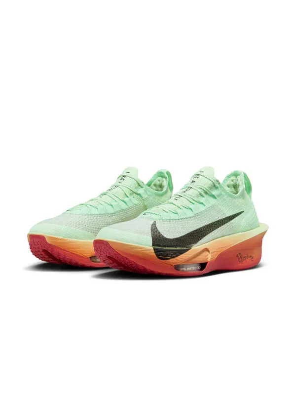 Кроссовки zoomx alphafly 3 'eliud kipchoge' Nike — изображение 3 из 4, зеленый/красный