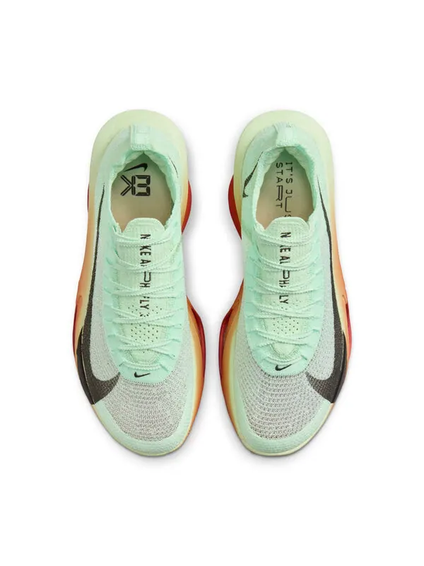 Кроссовки zoomx alphafly 3 'eliud kipchoge' Nike — изображение 4 из 4, зеленый/красный
