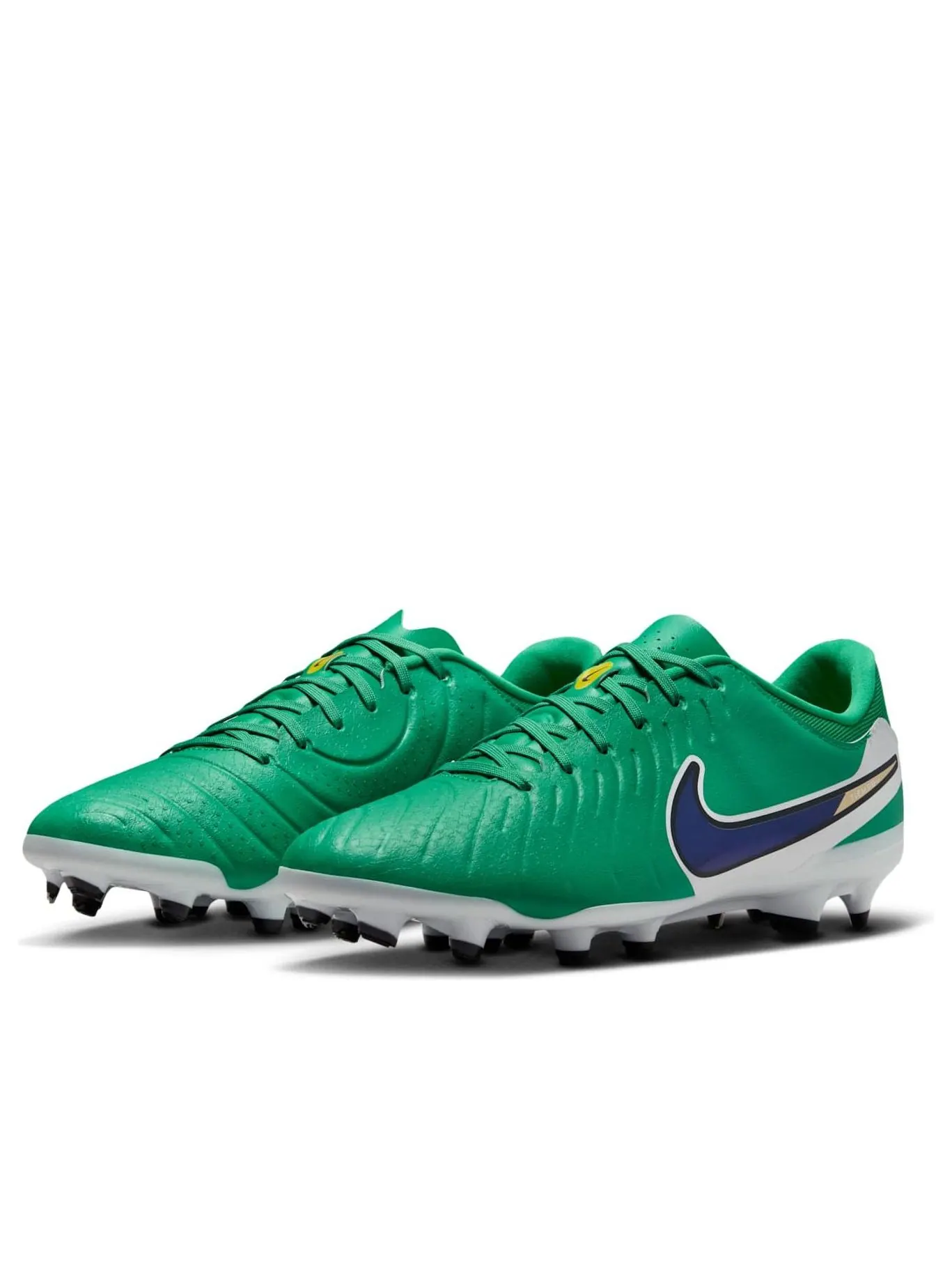 Кроссовки Nike Tiempo Legend 10 Academy LV8 FG 'Stadium Green Dark Obsidian' — изображение 4 из 6, зеленый