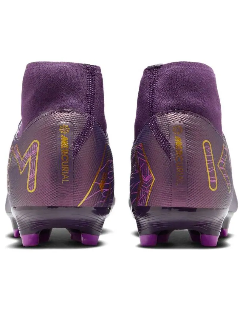 Кроссовки Nike Mercurial Superfly 10 Academy MG 'Kylian Mbapp-Grand Purple Pale Ivory' — изображение 5 из 6, фиолетовый