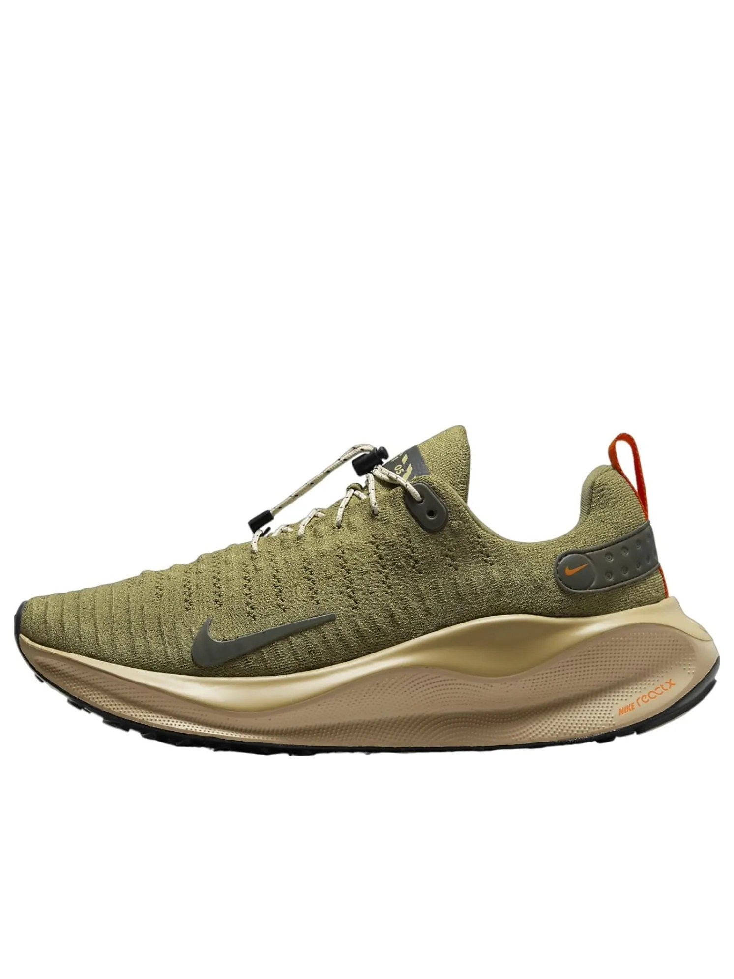 Кроссовки Nike Infinity RN 4 'Neutral Olive Flax' — изображение 1 из 7, оливковый//бежевый/хаки