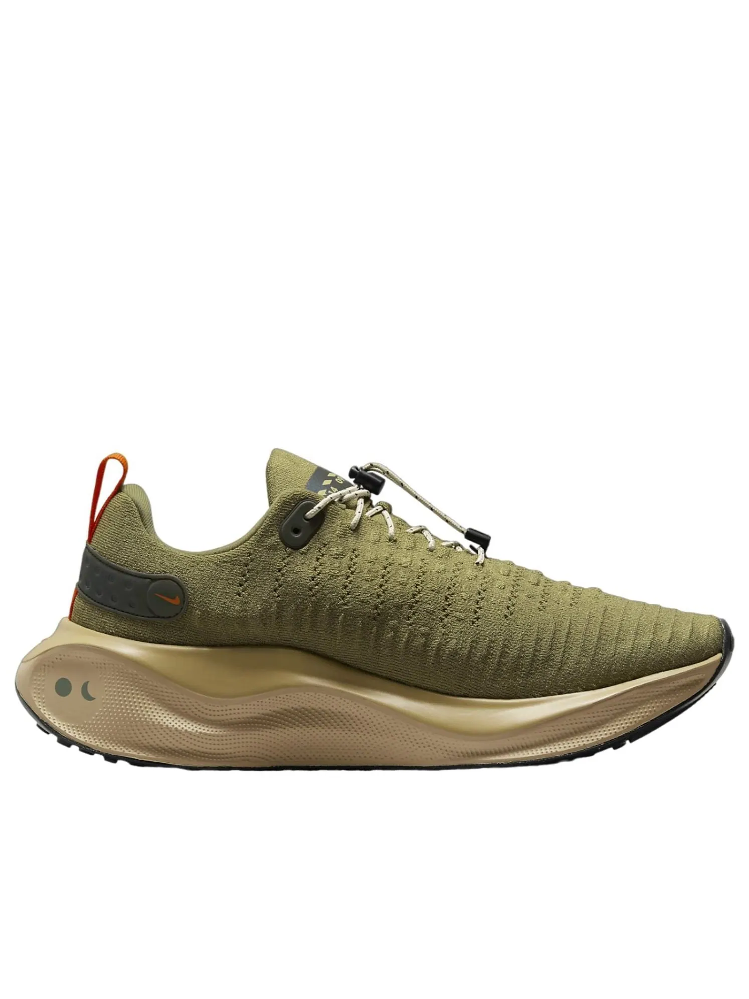 Кроссовки Nike Infinity RN 4 'Neutral Olive Flax' — изображение 2 из 7, оливковый//бежевый/хаки