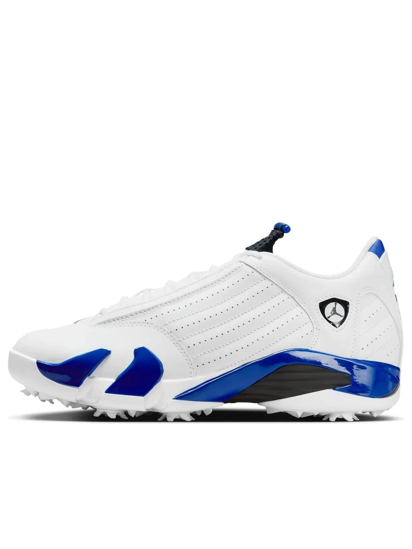 Кроссовки Air Jordan 14 Retro Golf 'White Hyper Royal' — изображение 1 из 6, белый