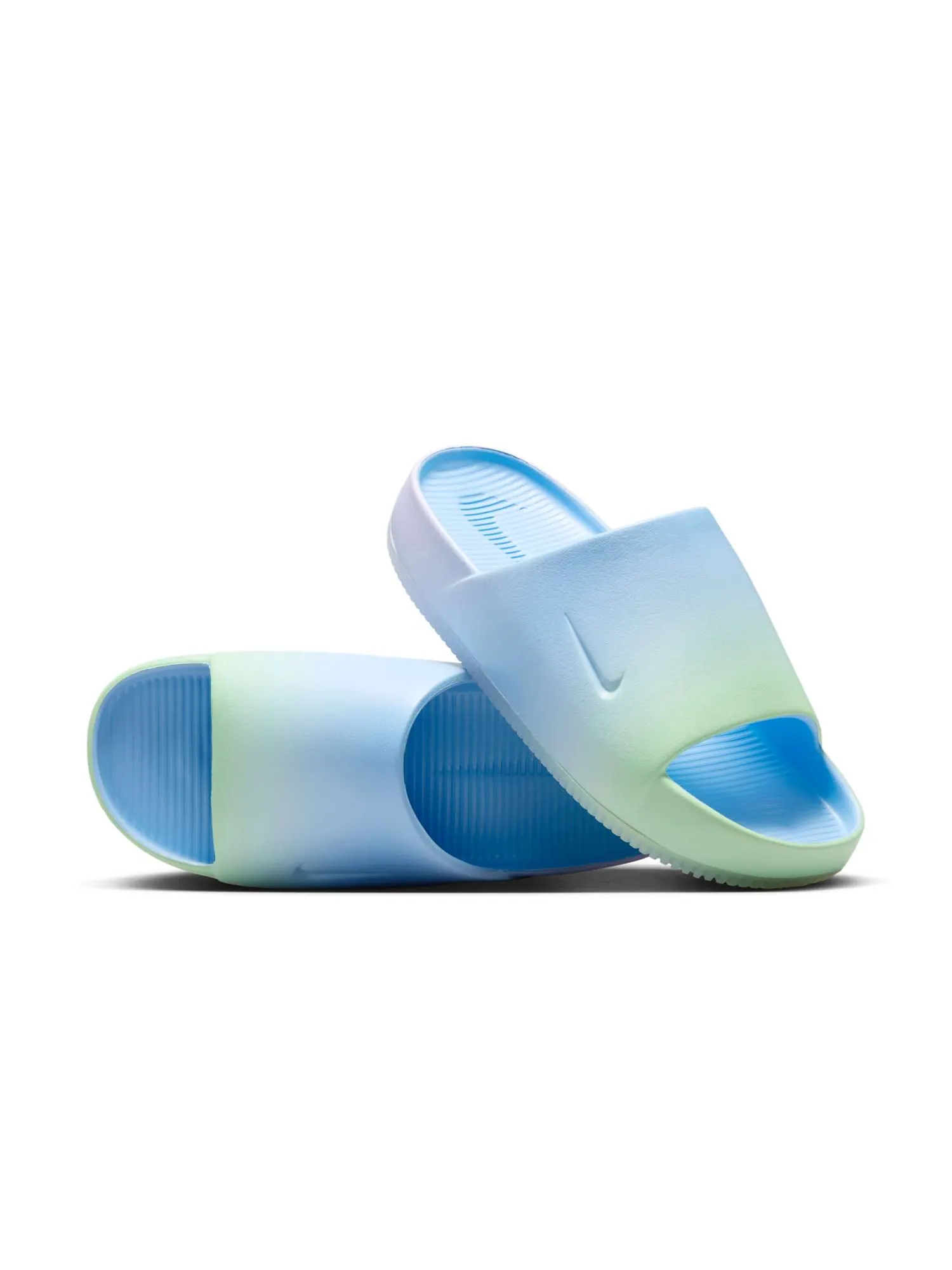 (WMNS) Шлепанцы Nike Calm Slides SE 'Mood Ring' — изображение 3 из 5, синий//зеленый/синий