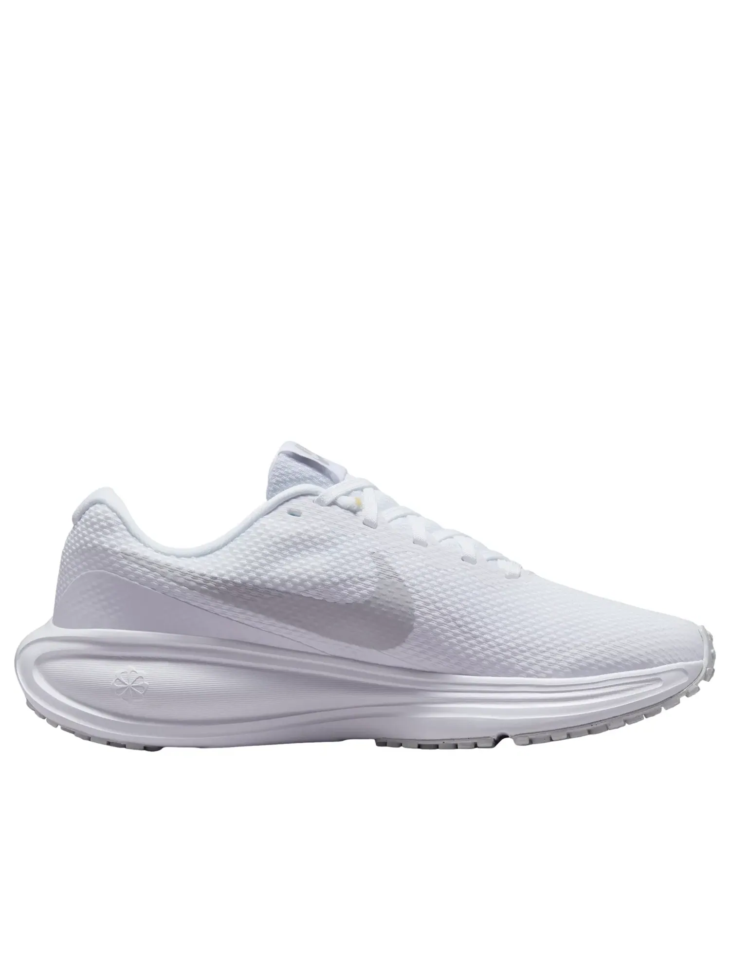 Женские кроссовки для бега с шнуровкой Nike Revolution White Pure Platinum — изображение 2 из 7, белый