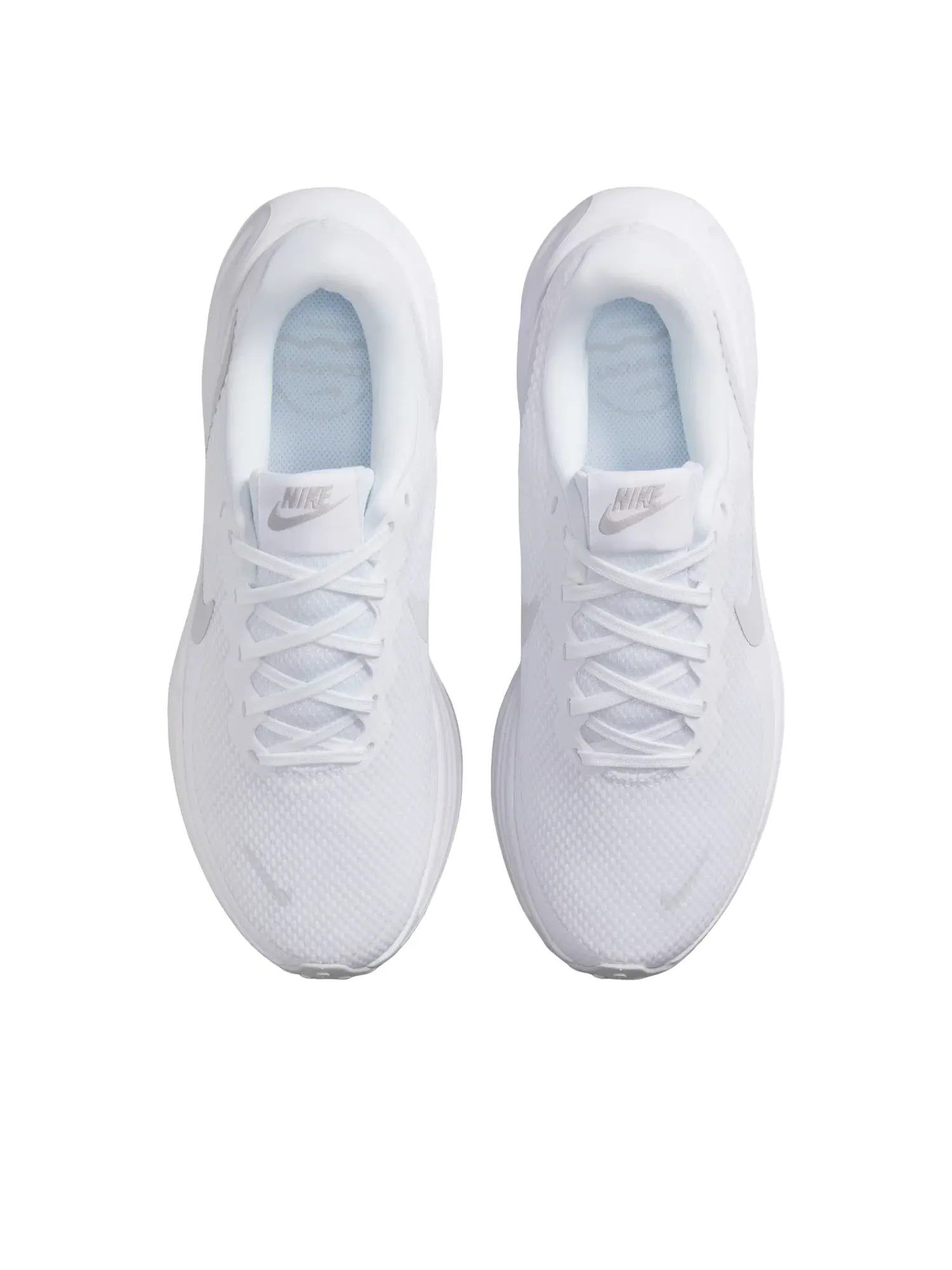 Женские кроссовки для бега с шнуровкой Nike Revolution White Pure Platinum — изображение 3 из 7, белый