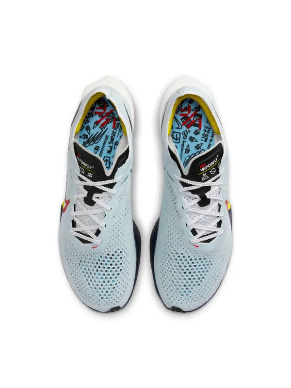 Кроссовки zoomx vaporfly 3 'pure platinum psychic blue' Nike — изображение 3 из 4, платиновый/синий