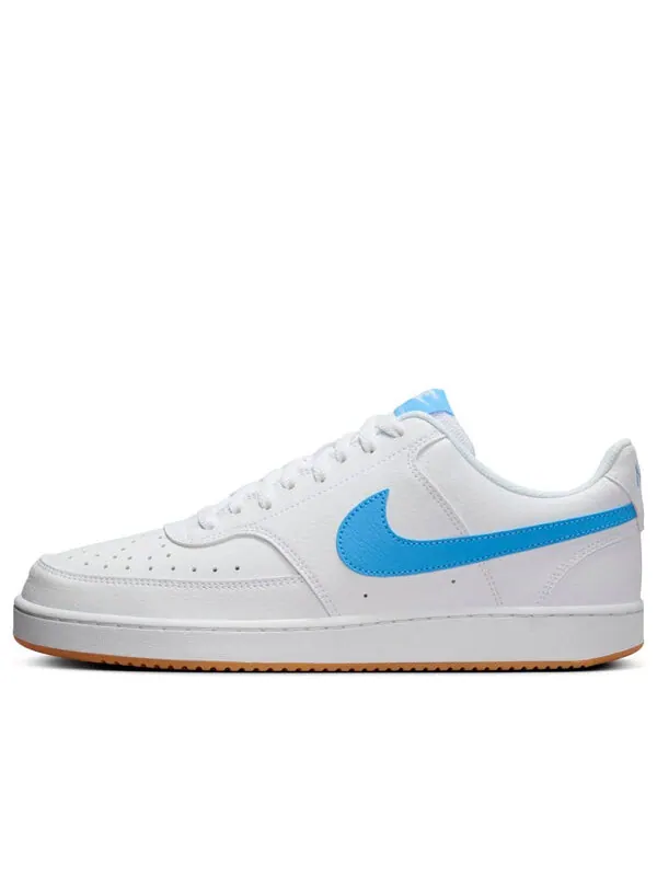 Кроссовки court vision low 'white university blue' Nike — изображение 1 из 4, белый/желтый/синий