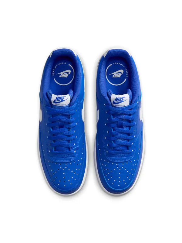 Кроссовки court vision low 'racer blue' Nike — изображение 4 из 4, синий/белый