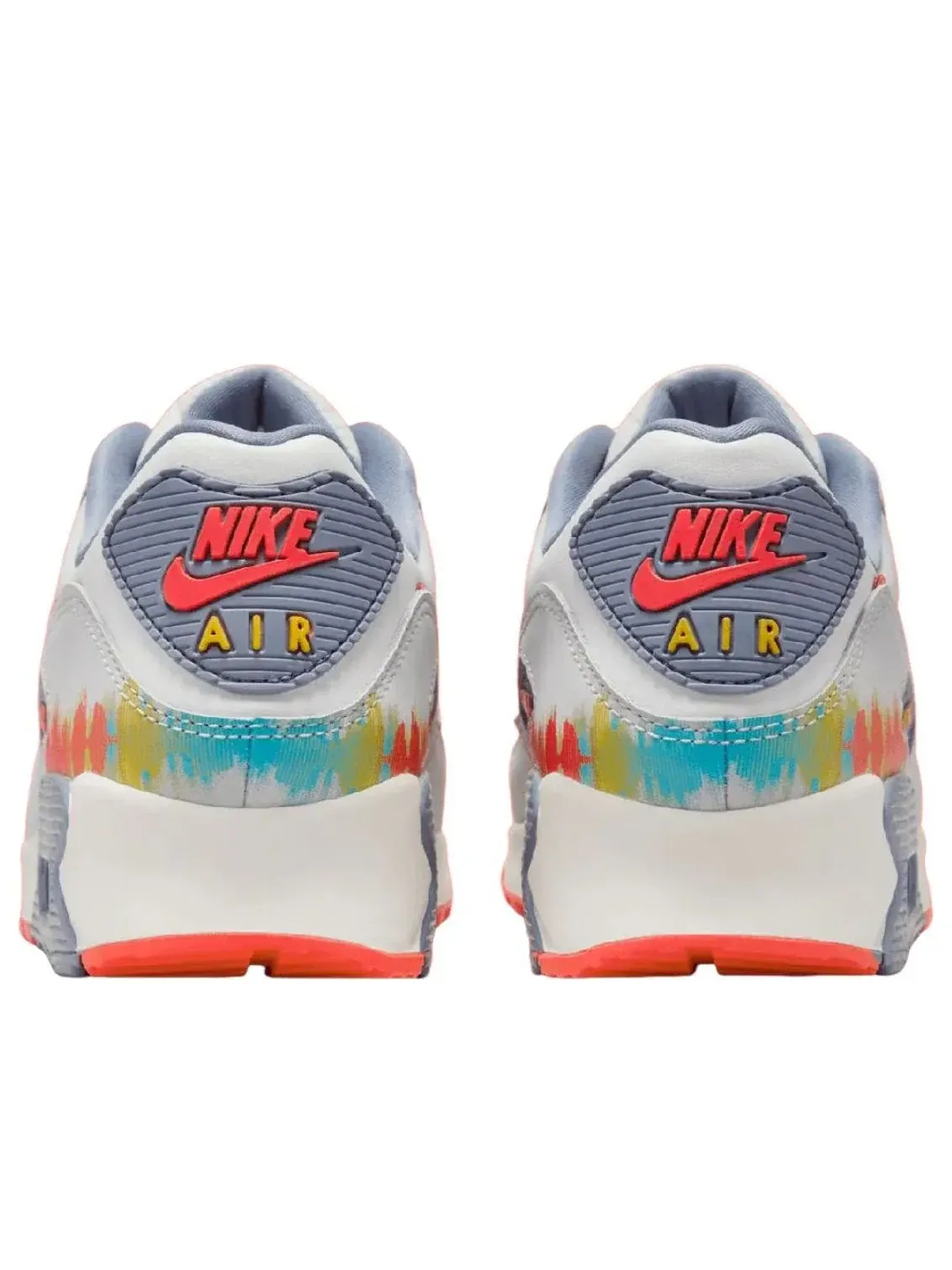 Кроссовки Nike Air Max 90 Premium 'Summit White Bright Crimson' — изображение 4 из 5, белый