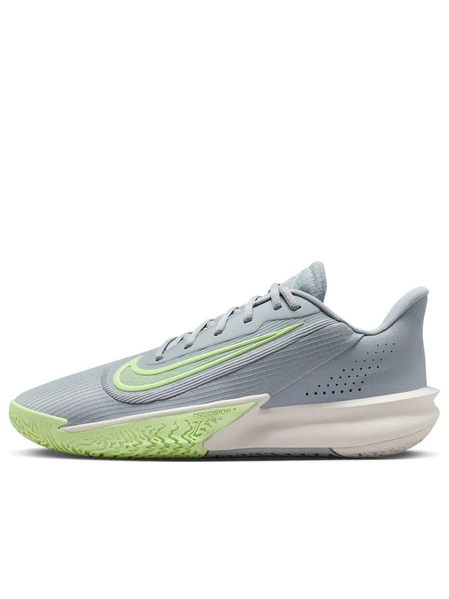 Кроссовки Nike Precision 7 'Wolf Grey Barely Volt' — изображение 1 из 6, серый