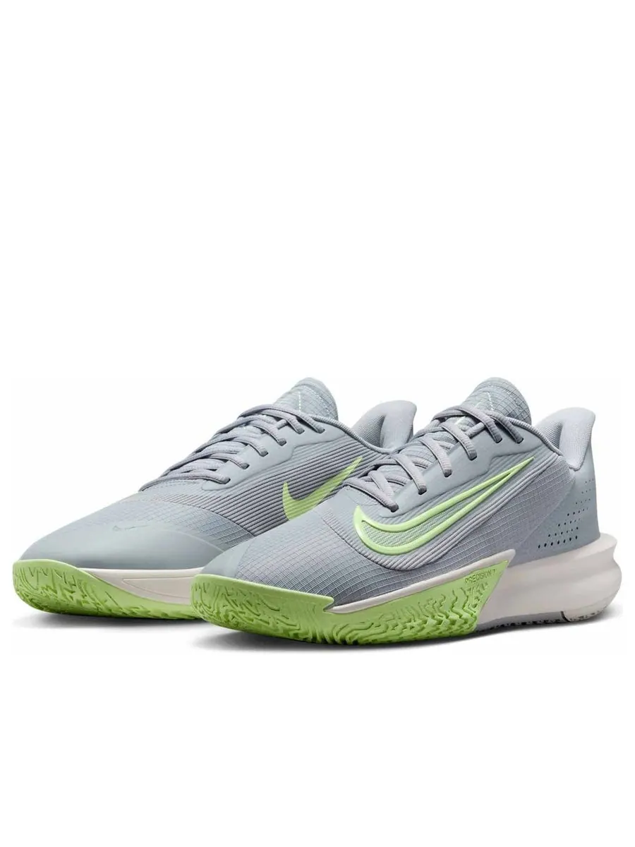 Кроссовки Nike Precision 7 'Wolf Grey Barely Volt' — изображение 3 из 6, серый