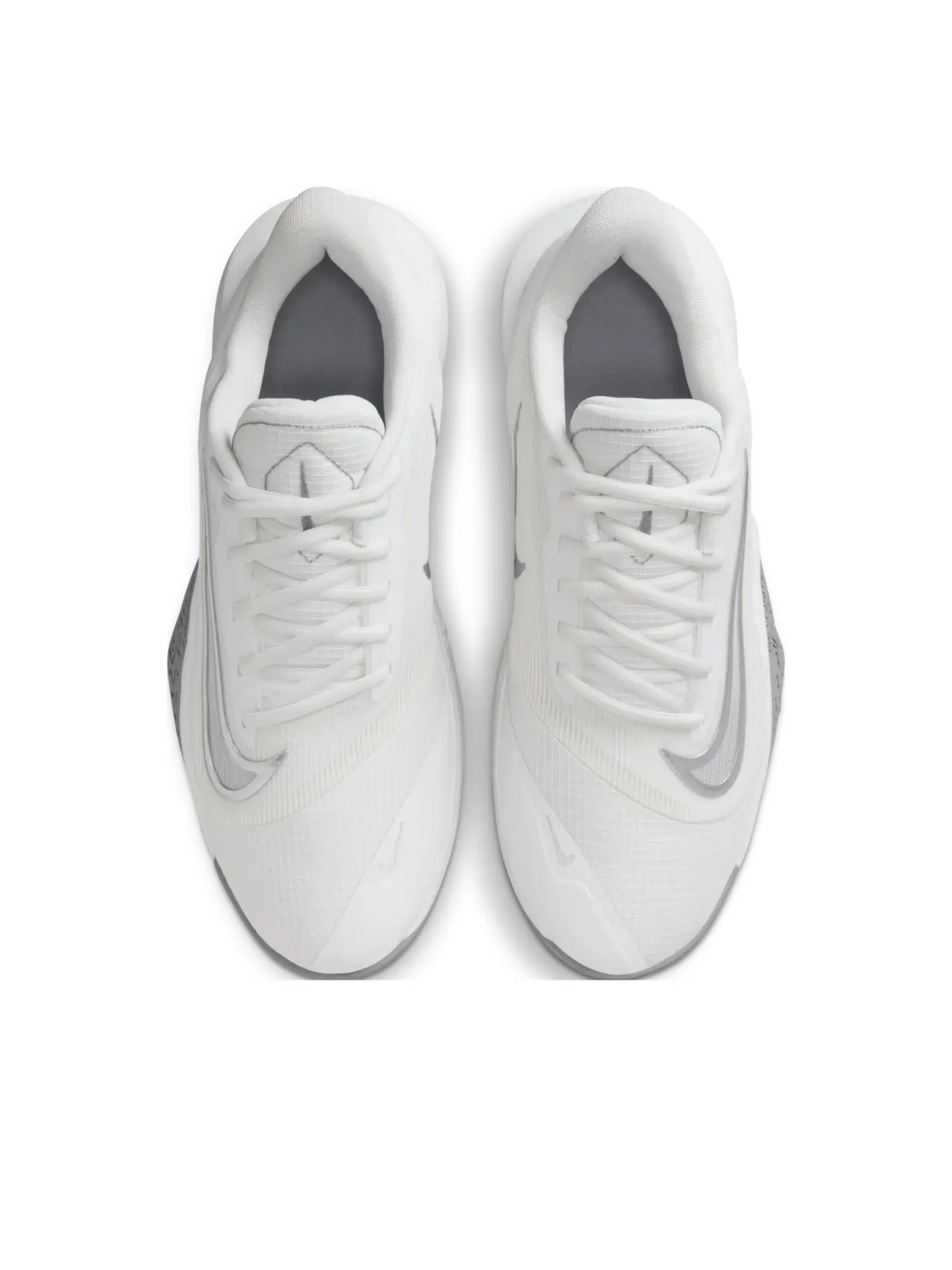 Кроссовки Nike Precision 7 'Summit White Grey Silver' — изображение 3 из 7, белый