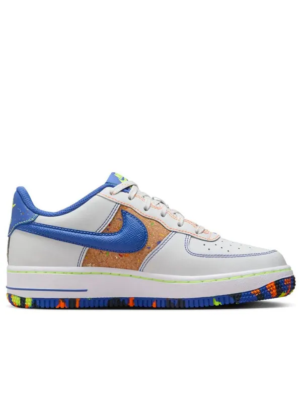 Кроссовки air force 1 lv8 'paint splatter' Nike — изображение 2 из 4, оранжевый/синий
