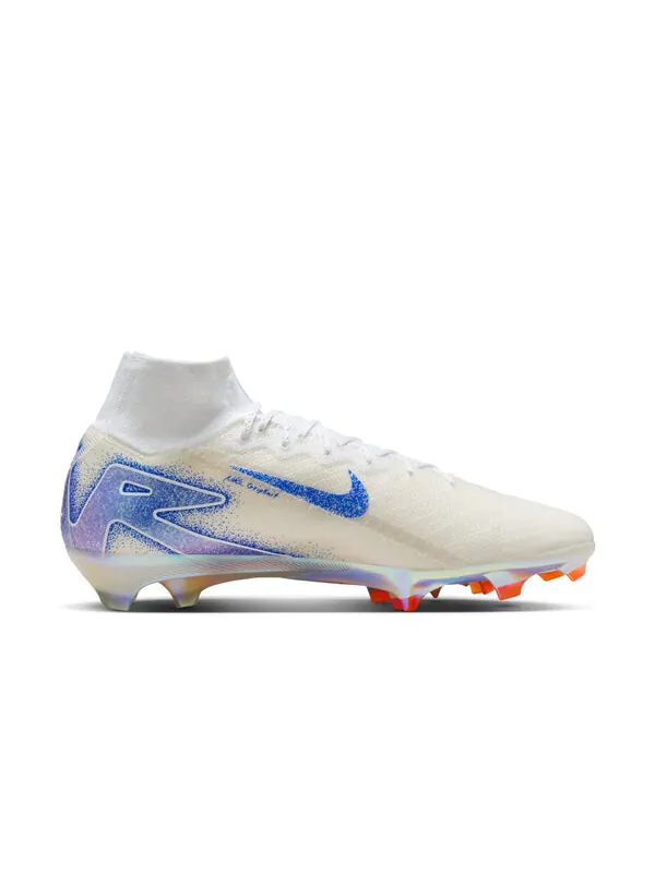 Кроссовки mercurial superfly 10 elite Nike — изображение 2 из 4, белый/синий