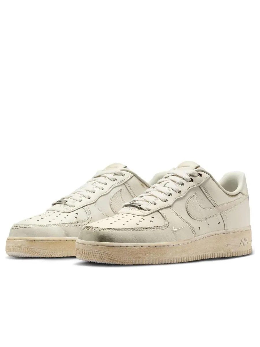 Кроссовки Nike x .SWOOSH Air Force 1 Low 'Dirty Triple White' — изображение 3 из 6, белый