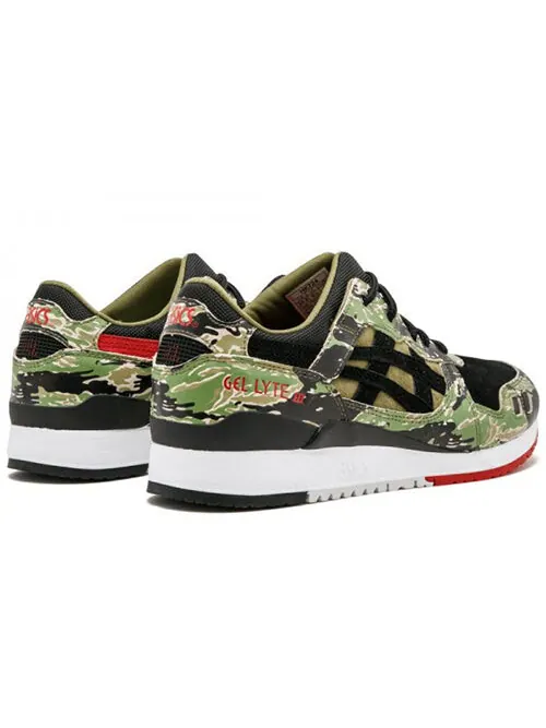 Кроссовки x atmos gel-lyte 3 'green tiger camo' Asics — изображение 4 из 4, камуфляж