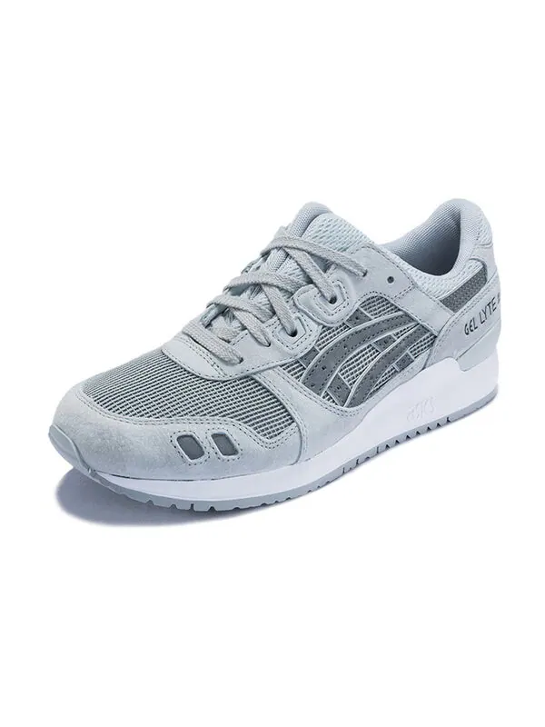 Кроссовки гель лайт 3 Asics — изображение 2 из 4, светлый серый/белый