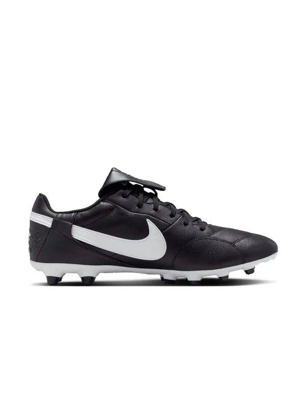 Кроссовки premier 3 low fg 'black white' Nike — изображение 2 из 4, черный/белый