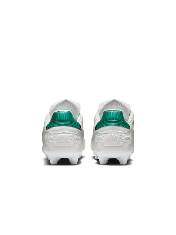 Кроссовки премьер 3 низкие fg Nike — изображение 4 из 4, металлик белый/зеленый