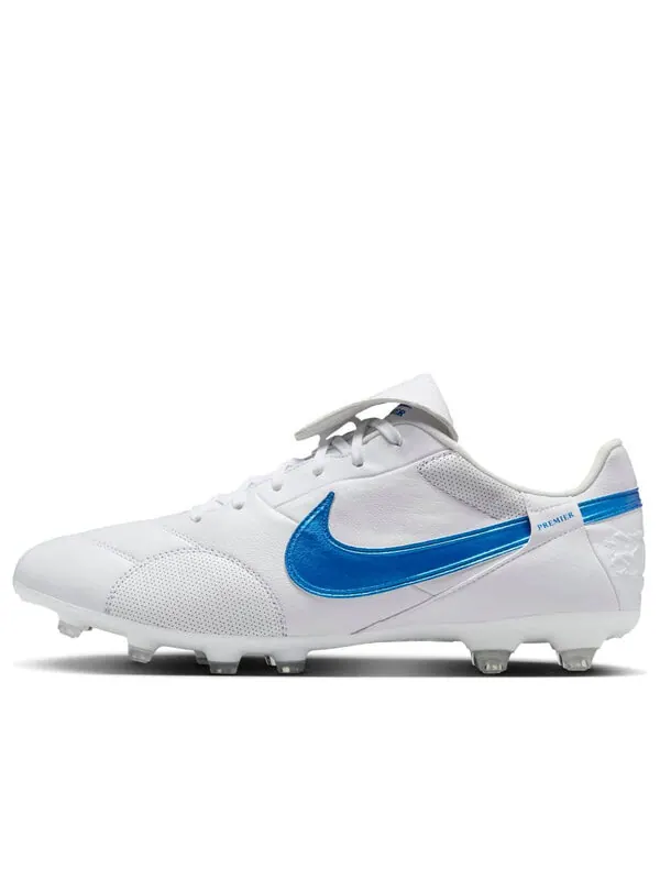 Кроссовки премьер 3 фг низкие Nike — изображение 1 из 4, белый/синий