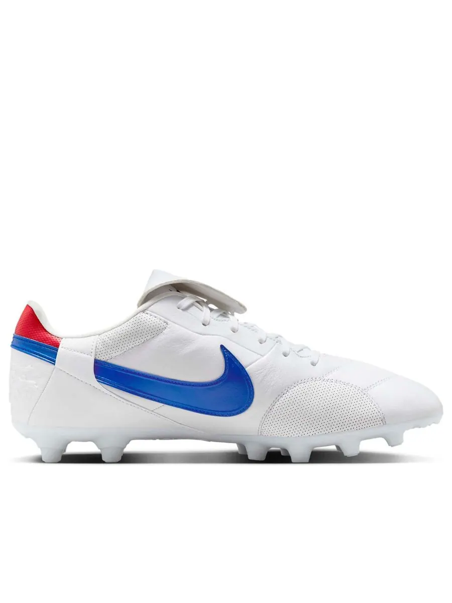 Кроссовки Nike Premier 3 FG 'White Game Royal University Red' — изображение 2 из 6, белый