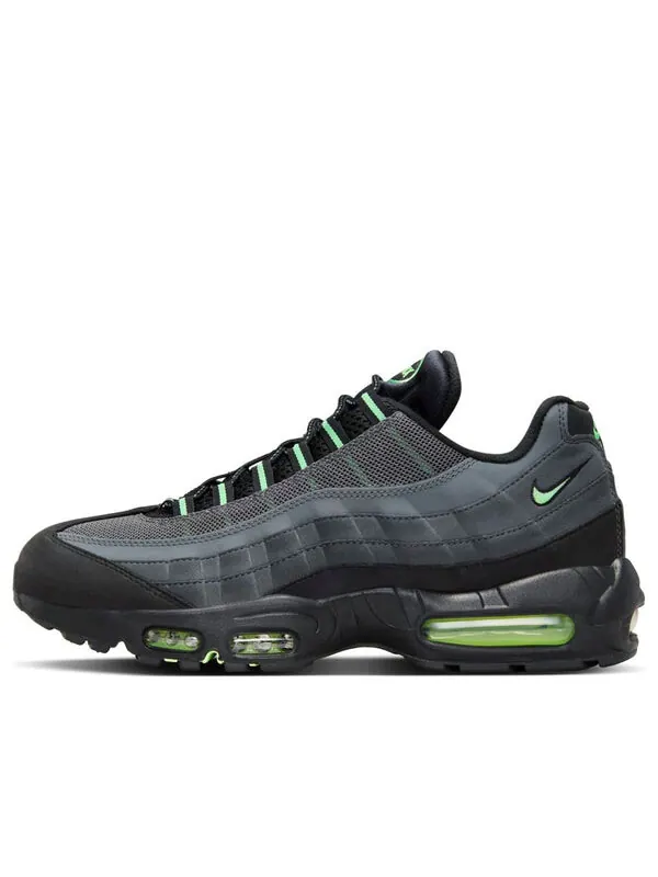 Кроссовки air max 95 'black vapor green' Nike — изображение 1 из 4, черный/зеленый//серый