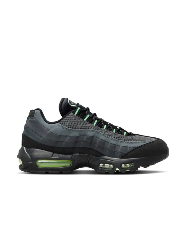 Кроссовки air max 95 'black vapor green' Nike — изображение 2 из 4, черный/зеленый//серый